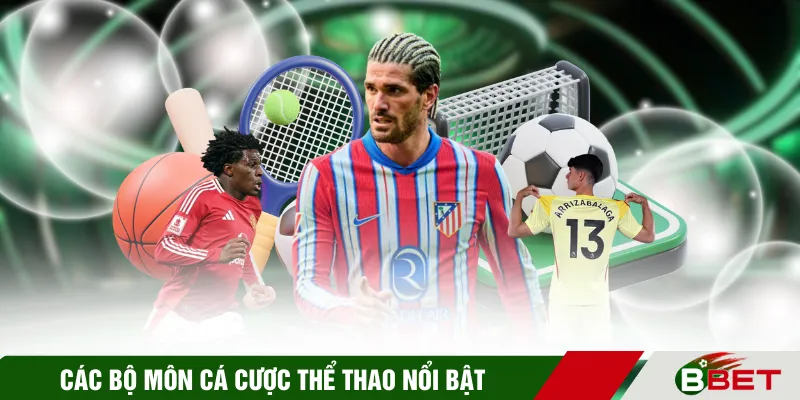 Các bộ môn cá cược thể thao nổi bật